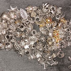 Silver Charm Bracelet Collection